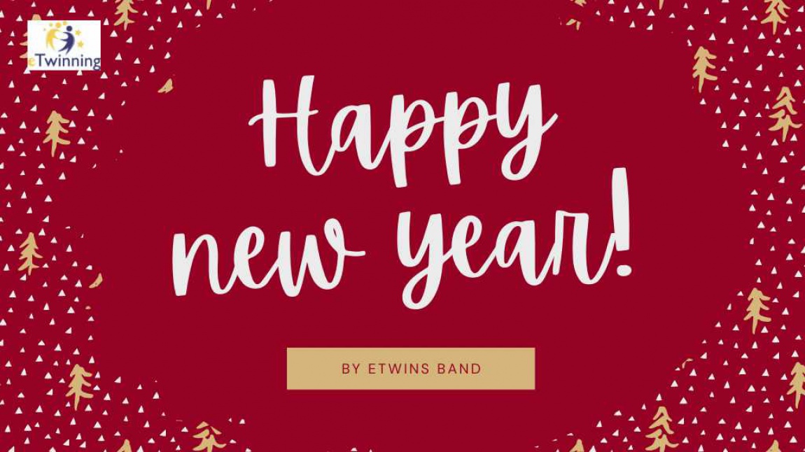  Etwins band projesi kapsamında yeni yıl kutlaması